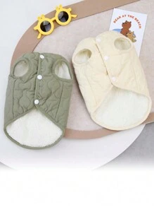 Leash Harness Vest Pet Clothes For Small/Medium Dogs & Cats, Autumn/Winter Pet Supplies