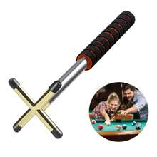 Billiard Cue Bridge With Removable Brass Bridge Head, Retractable Billiard Cue Billiard Accessories Billiard Table Game, Match Billiard Accessories - Black - View 1