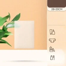 2/3/5/10pcs Whale Print Travel Storage Bag, Transparent PVC Clothes Sorting Bag, Waterproof Zipper Underwear Packing Bag,Transparent Sealed Underwear Organizer, Travel Luggage Packing Pouch - White - View 9