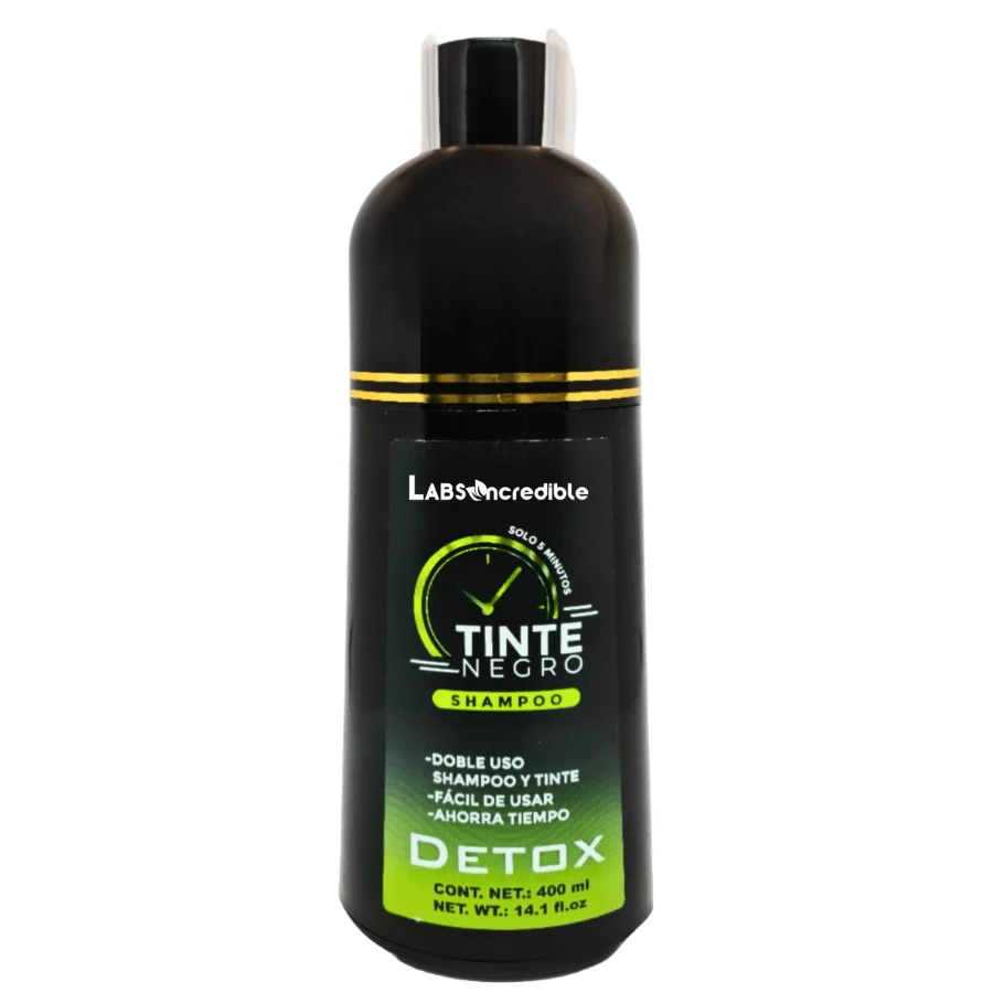 INCREDIBLE BLACK HAIR DYE SHAMPOO - Black - View 1