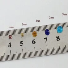 Khoảng 150/500/100 Hạt thủy tinh tinh tế nhiều màu tùy chọn có lỗ - Hoàn hảo để làm đồ trang sức thủ công DIY, Kẹp tóc bằng hạt, Vòng cổ và Vòng tay - Hạt chất lượng cao, sáng bóng, bền thích hợp cho các dự án sáng tạo - Nhiều màu - Xem 8