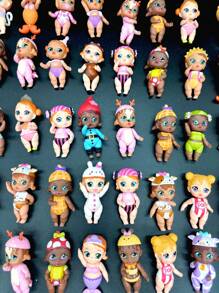 LOL SURPRISE 5PCS Random Doll Series PVC Material Colorful Birthday Gift PVC Material - Multicolor 1 - View 10