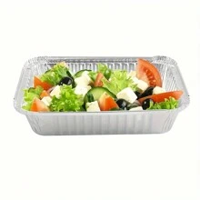 20 片装优质铝箔烤盘 - 耐用、一次性炊具，适合烧烤、烘焙和烘烤 - 非常适合外卖、餐食准备和派对 - 多色 - 查看 6