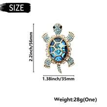 1pc/3pcs Alloy Rhinestone Crystal Gemstone Decor Sea Turtle Car Air Vent Clip Fragrance Holder, Creative Car Interior Fragrance Decor