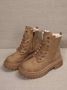 Fall/Winter 2025 New Fashion Versatile Casual Ankle Boots & Short Boots, Flat Bottom Women Shoes