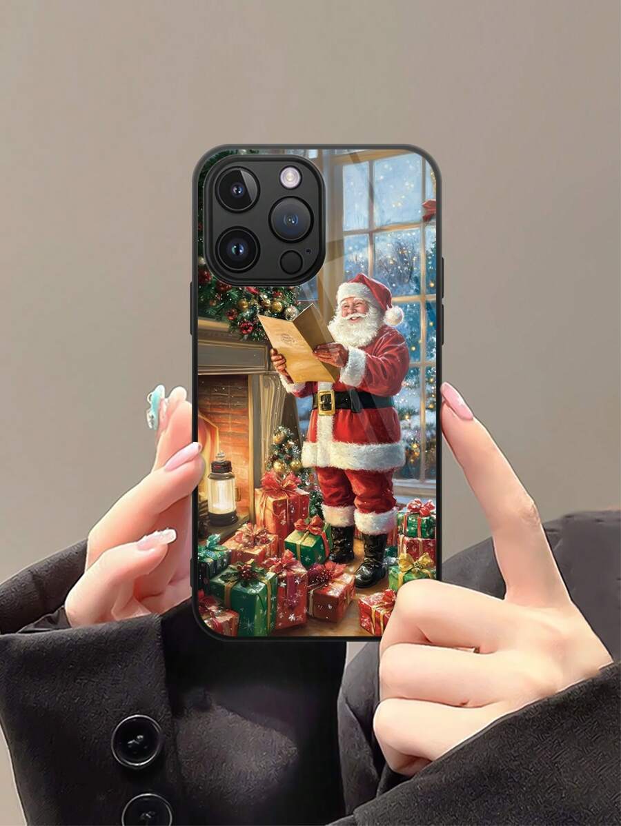 Iphone 16 1pc Capa de vidro de alta definição compatível com modelos