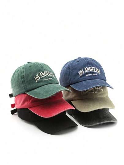 Gorra de béisbol de moda con bordado para hombres y mujeres, gorras informales tipo Snapback retro de parte superior suave, unisex