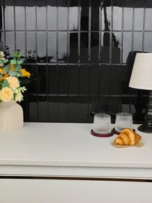 Thicker Design 3D Peel And Stick Tile Backsplash, Self Adhesive Tile For Kitchen And Bathroom,Stickers,Wall Decal, Vinyl Decal For Home Decorations,Spring Decoration Items Refresh Your Home,Rama Decoration Stickers Gifts Birthday Graduation Kitchen Decor - Multicolor - View 2