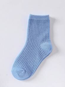 Colorful Candy Pattern Solid Color Breathable Kids/Children Ankle Socks, Snug Fit, Suitable For All Seasons