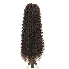 RABO DE CAVALO CACHEADO ABERTO 70cm OLGA FASHION CLASSIC - Marrom - Visão 7