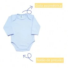 Long Sleeve Bodysuit And Reserable Footed Romper Set Baby Clothes Premium Suedine Fabric 100% Cotton - White - trắng - Xem 2
