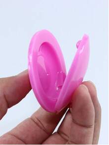 2pcs Children Percussion Instruments ABS Plastic Castanets Early Education Teaching Aids Round Castanet Toys - Multicolor - View 4