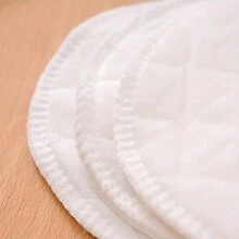 10 قطع من وسادات الرضاعة للأمهات المرضعات، وسادات حليب قابلة للغسل لتسرب الحليب