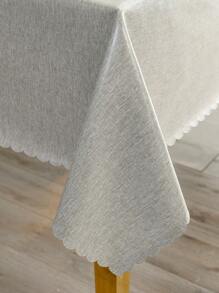 1 件防水桌布，日常家居桌布，TPU 涂层防水桌布，适用于家具罩、矩形会议桌、婚礼餐桌、书桌、矩形野餐垫布防水桌布