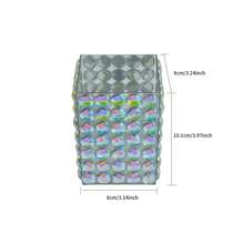 1 hộp đựng cọ trang điểm đính đá Rhinestone, hộp đựng bút chì, hộp lưu trữ độc lập để bàn cho văn phòng, phòng ngủ, phòng khách - Nhiều màu - Xem 3