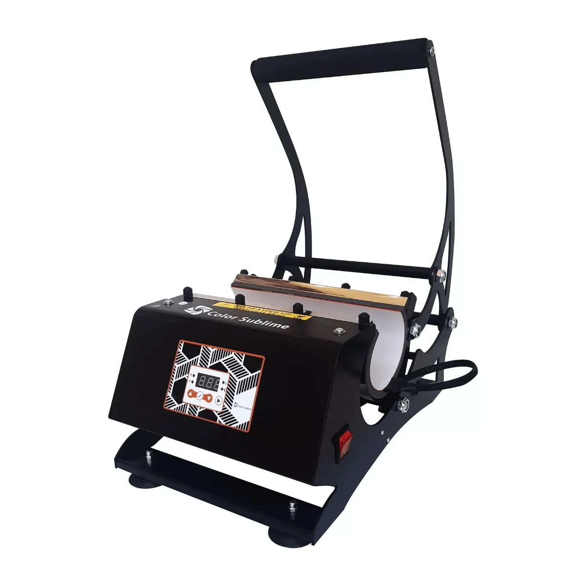 Maquina Sublimadora Estampadora para Decorar Termos Botellas Doble Tazas - Negro - Ver 1