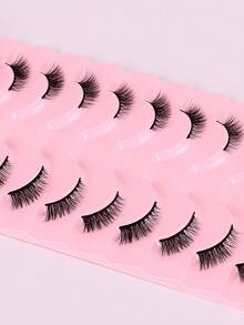 Lashes Corner Eyelashes 10 Pairs Fox Eye Makeup False Eyelashes Sweet Cool Style Suitable For Light Makeup - Black - View 7