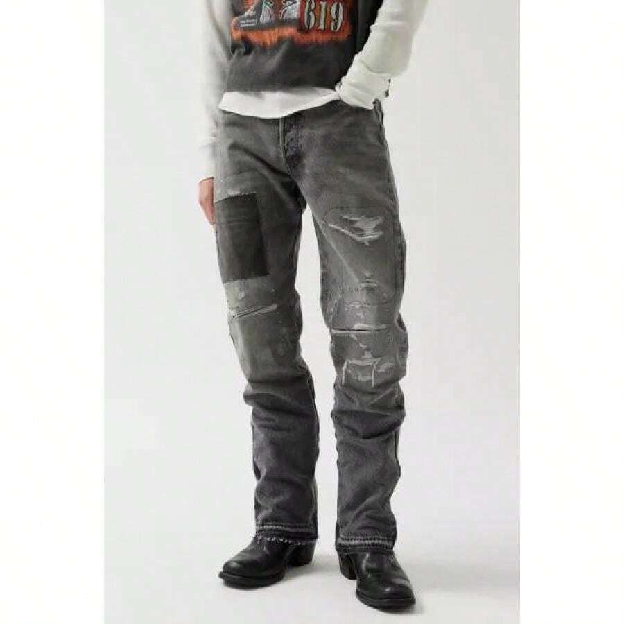 Levi's 501 54 Original Fit Custom Jean - Hitam - View 1