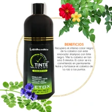 INCREDIBLE BLACK HAIR DYE SHAMPOO - Black - View 3