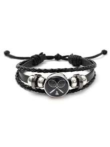 1pc Fashion PU Polyurethane Football Decorative Bracelet For Boys Daily Decoration, Jewelry Gifts And Party - Multicolor - View 17
