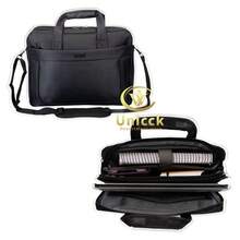 College Laptop Shoulder Crossbody Bag - 黑色 - 查看 3