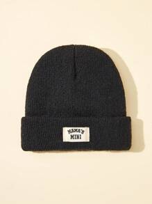 3 件装婴儿冬季帽子舒适针织帽，适合男婴和女婴，柔软幼儿帽 - 彩色 - 查看 5