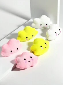 1 Đồ chơi nhồi bông hình đám mây hoạt hình dễ thương, nhỏ nhưng dễ thương cho chó và mèo, có thể tạo ra âm thanh, đồ chơi tương tác cho thú cưng, ném và chơi đồ chơi - Nhiều màu - Xem 7