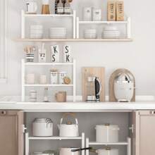 1 szt. wysuwane półki kuchenne, półki do przechowywania warstwowego w szafkach, półki do przechowywania butelek z przyprawami na blacie kuchennym, przechowywanie w kuchni, organizer kuchenny, organizer kuchenny, artykuły do przechowywania, kuchnia, przechowywanie, organizer, organizer, organizacja, organizery, organizer do szuflad, podróż, artykuły kuchenne, przybory kuchenne, narzędzia kuchenne, rzeczy kuchenne.