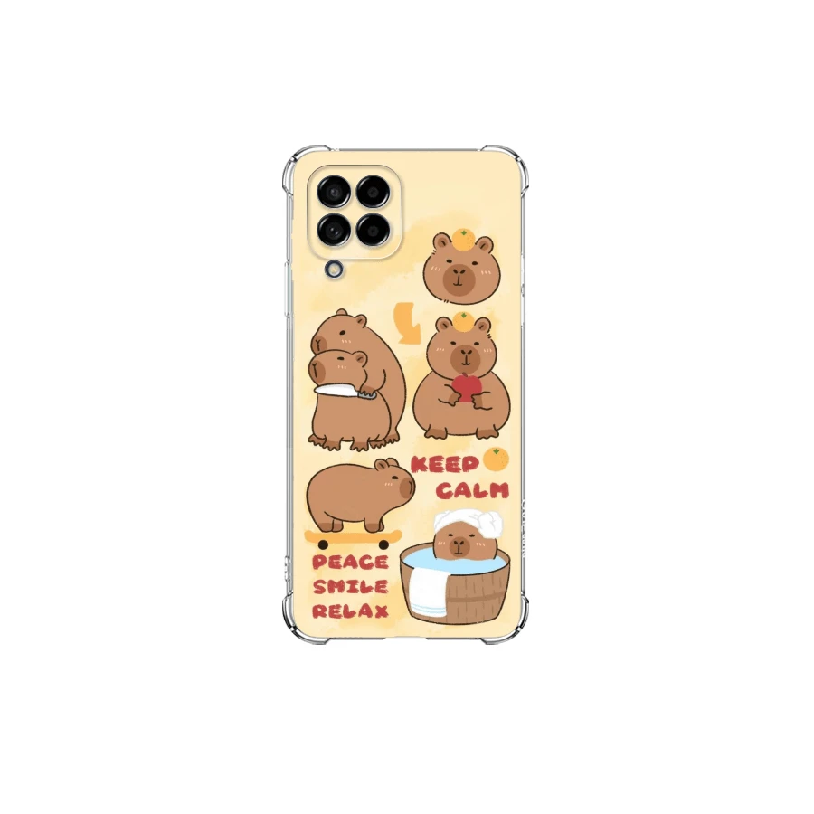 Samsung TPU Case With Edge Protection - Capybara, CapyBara - Desenho 09 - 查看 1