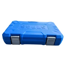 Socket Set Kit 57 Pieces 1/4 Ratchet Tools And Reversible Case Steel CRV - 銀色 - 查看 6