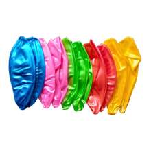 pelotas de plástico, paquete de 12 pelotas de plástico de 22cm, lisas en colores surtidos