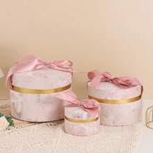 Elegant Cylindrical Creative Gift Box, Suitable For Packaging Gifts - Round - View 2