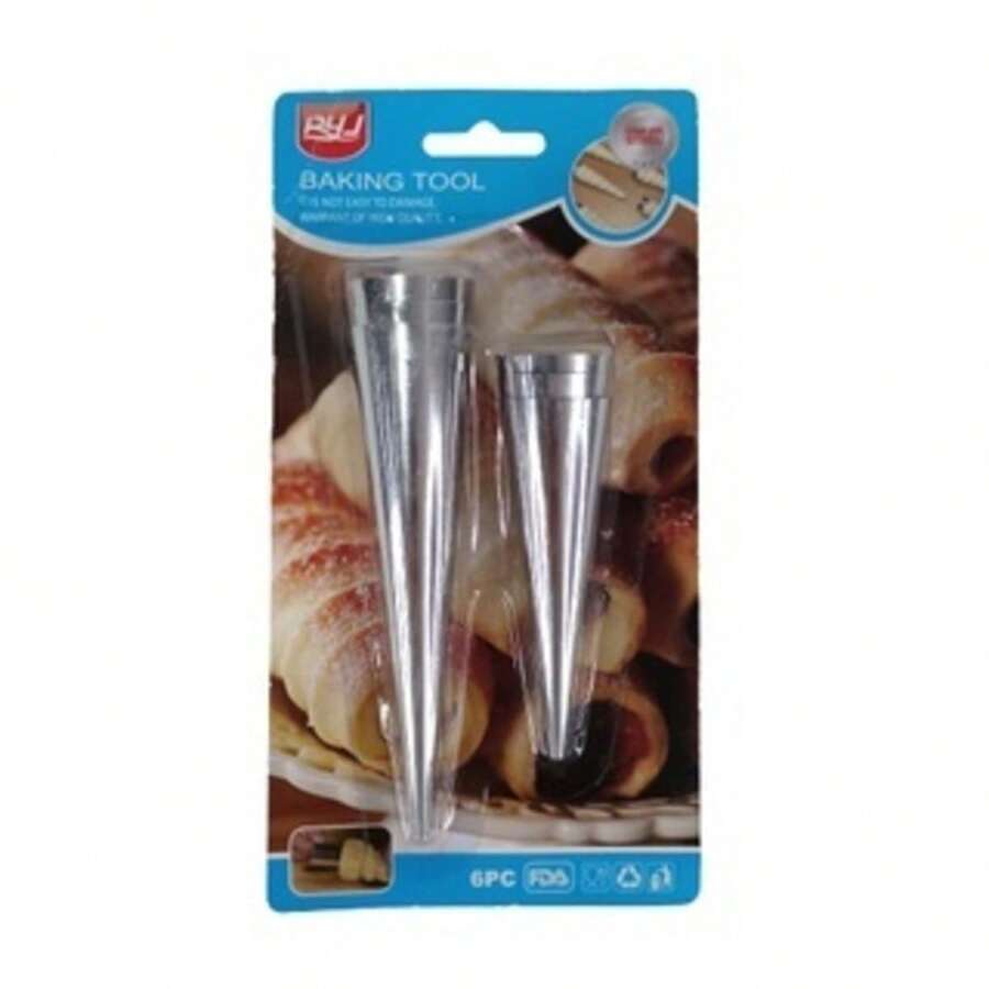 Kit 6 Cones For Biscuits, Croissant, Salty Rolls - C4443 - 駝色 - 查看 1