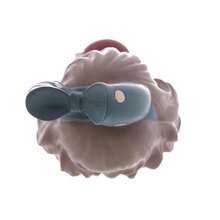 Resin Wolff Apple Doll Figure 9.5cm X 9.5cm X 23cm - Green - View 6