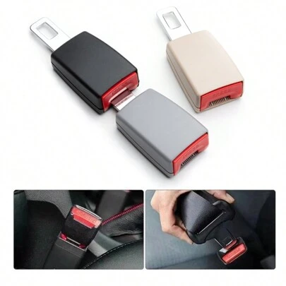 1pc Car Buckle Extender, Binding Strap Fastener, Thick Buckle Socket, Car Seat Belt Extender