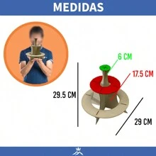 Candy Bar 16 Piezas Muebles Para Mesa De Dulces Mobiliario - Beis - Ver 5