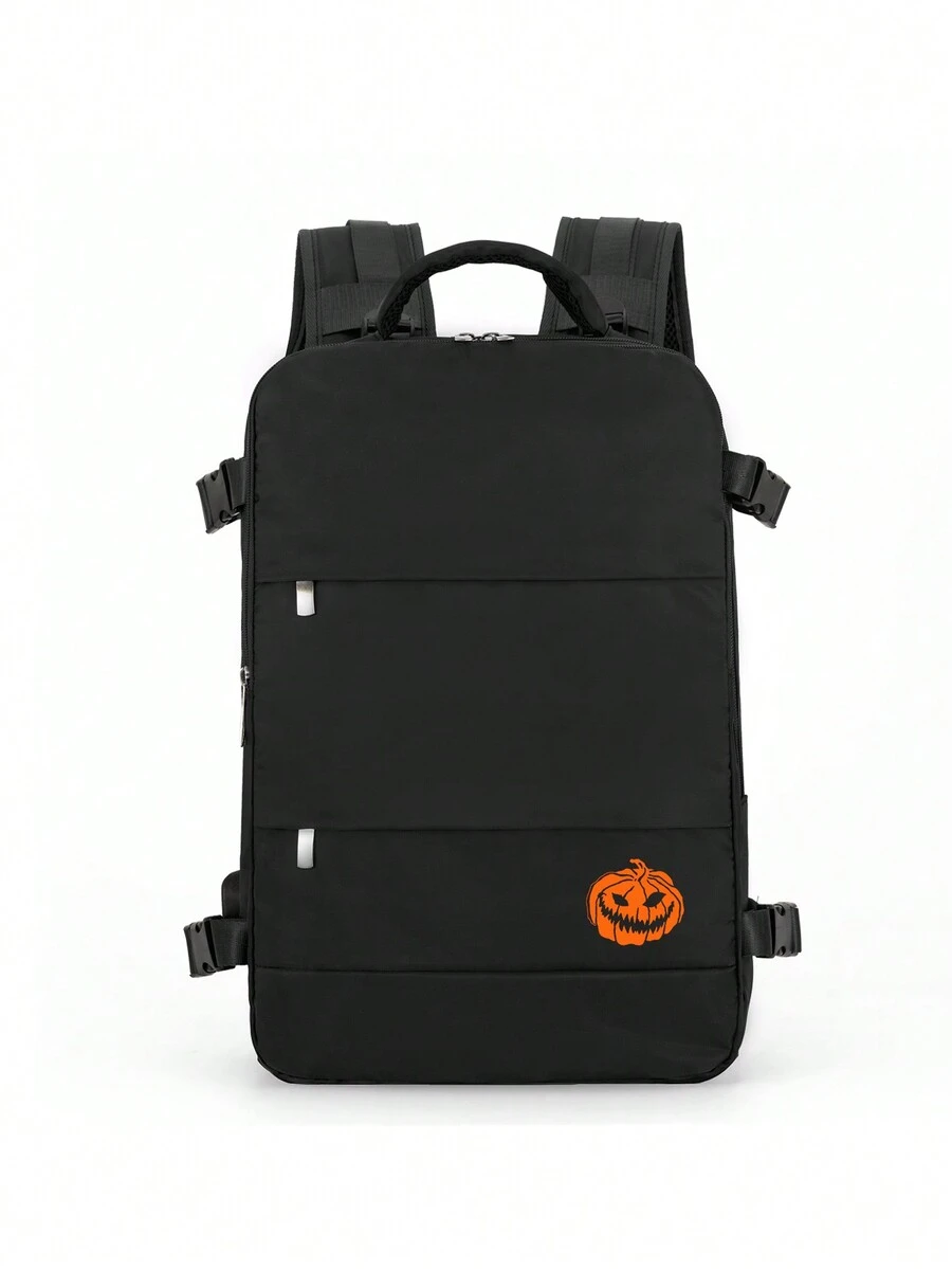 quncheng (Halloween Gift)Trick Or Treat Large Expandable Luggage