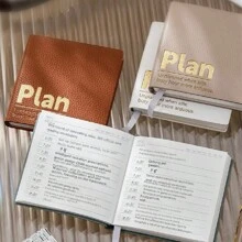 2025 Plan Notebook 100 Pages A7 To-Do List Daily Planner Work Task Journal - Multicolor - View 4