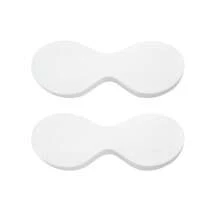 一次性无纺布眼部护理纸、水疗纸面眼垫、DIY透明眼膜纸美容纸用于护肤水疗包裹保湿 - 白色 - 查看 15