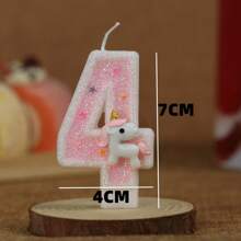 1pc Upgraded Unicorn Series Candles With Hard Box, Birthday Cake Decoration Party Atmosphere Candles, Romantic Party Supplies, Birthday Candles, Singleness Party, Coming Of Age, Birthday Party Cake Decorations, Baking Decoration Creative Number Birthday Candles Cake Birthday Decoration Handmade DIY Applicable To Birthday Party, Graduation Party, Wedding Party, Father's Day, Mother's Day, Unicorn Party, Various Party Cake Decoration Candles - Multicolor - View 18