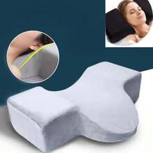 1 pieza Almohada de espuma de memoria para pestañas, almohada de apoyo para el cuello suave para uso en salón y hogar para extensión de pestañas, herramienta de belleza para extensión de pestañas - Multicolor - Ver 3