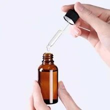 5pcs Amber Glass Dropper Bottles (5ml-100ml), Tincture Bottles With Glass Droppers, Suitable For Essential Oils, Aromatherapy, Perfumes, Laboratories, Pharmaceuticals, Liquids, Travel, Glass Bottles With Glass Droppers Home Bathroom Decor Fall Decor Back To School