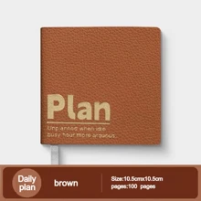 2025 Plan Notebook 100 Pages A7 To-Do List Daily Planner Work Task Journal - Multicolor - View 14