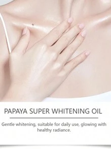 Papaya Super Whitening Oil 7 Days,Papaya Oil For Skin,Papaya Oil For Skin Lighting, Papaya Essential Oil For Skin,Face & Body Moisturizer Nourishing, Skin Papaya Oil