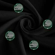 10 Pack Round Tablecloth Round Tablecloth 90 Inch Round Table Cloth Washable Polyester Fabric Bulk Linen Tablecloths Round Table Cover Table Cloths For Parties Wedding Banquet Buffet Dinning - 黑色 - 查看 3