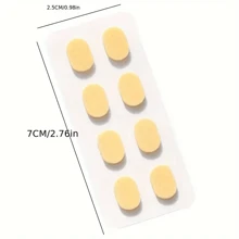 16 件/40 件/56 件鼻托，防压眼镜鼻托，柔软泡沫垫鼻托贴纸，隐形防滑鼻梁垫，眼镜配件 - 彩色 - 查看 6