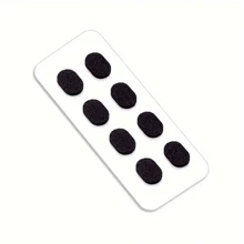 16 件/40 件/56 件鼻托，防压眼镜鼻托，柔软泡沫垫鼻托贴纸，隐形防滑鼻梁垫，眼镜配件 - 彩色 - 查看 8