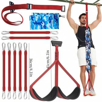 Assisted Pull-Up Assist Sling, Resistance Bands For Full Body Strength Training, Home Pull-Up Bar Fitness Equipment, Latex Resistance Straps