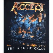Men's T-Shirt - Accept - The Rise Of Chaos Album Cover - Rock Metal Shirt - 黑色 - 查看 4