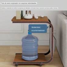 Simple And Movable Small Coffee Table, Suitable For Home Balcony Leisure, Living Room Sofa Side Cabinet - Redwood - View 8